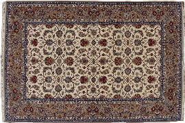 Ein klassisch-zeitloser Isfahan, der trotzdem modern geblieben ist und sich hervorragend mit jungen Mbeln kombinieren lt. 