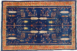 Loribaft: Alle Nomadenteppiche werden immer noch von Nomaden per Hand geknpft und in Planzenfarben Eingefrbt.