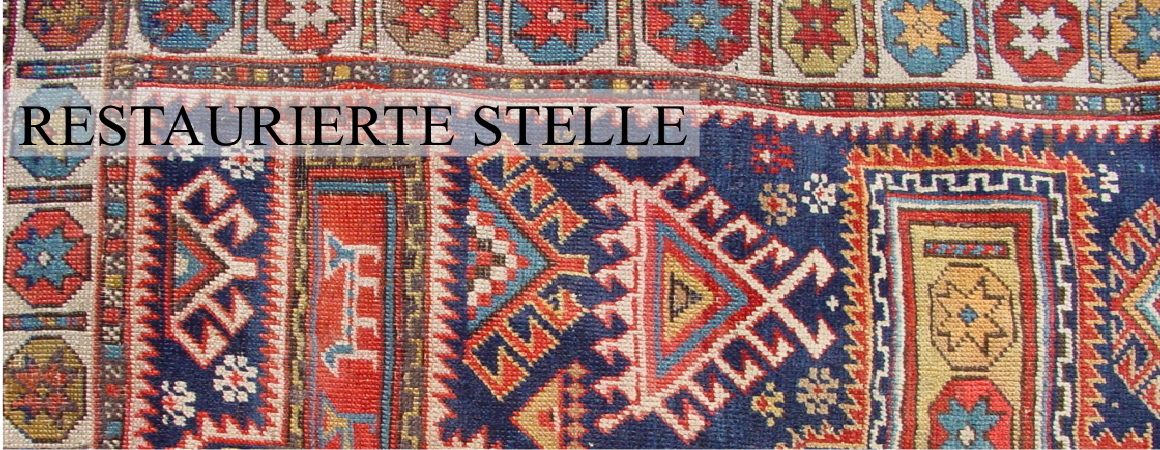 abgelaufene-teppich: Ist die Reparaturstelle komplett nachgearbeitet, ist diese für den Betrachter nicht mehr zu erkennen.